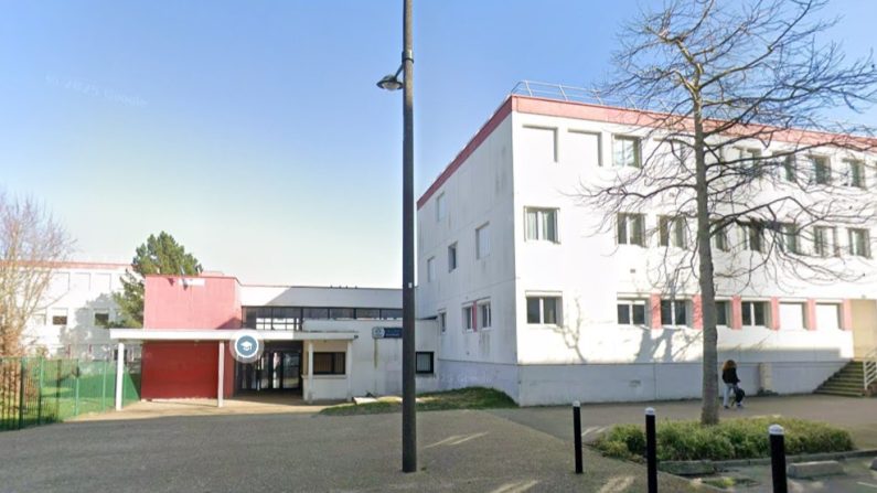 Devant le collège Jules-Vallès au Havre. (Capture d'écran Google Street View)