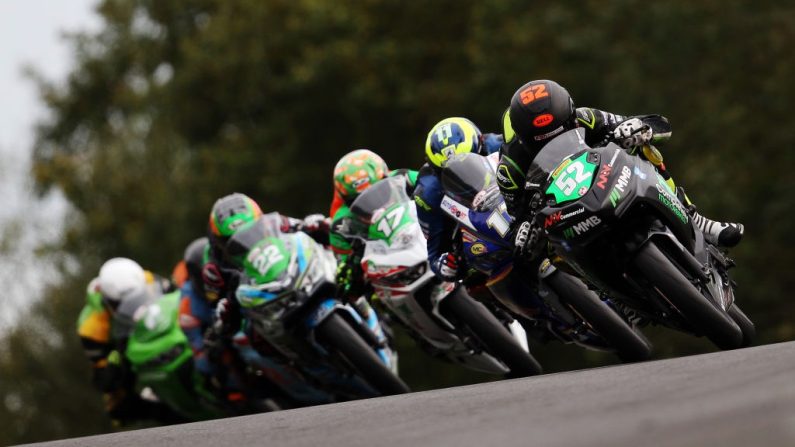 Championnat britannique Junior Supersport à Brands Hatch le 17 octobre 2021 à Longfield, Angleterre. Illustration.(Ker Robertson/Getty Images)