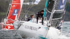 Voile : Yven et Dhallenne remportent la Transat Paprec avec le voilier Macif