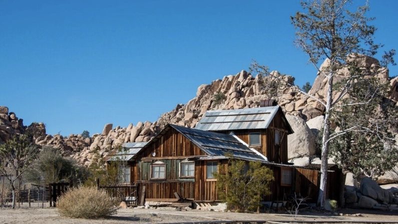 Le ranch Keys dans l'actuel parc national de Joshua Tree. (Domaine public)