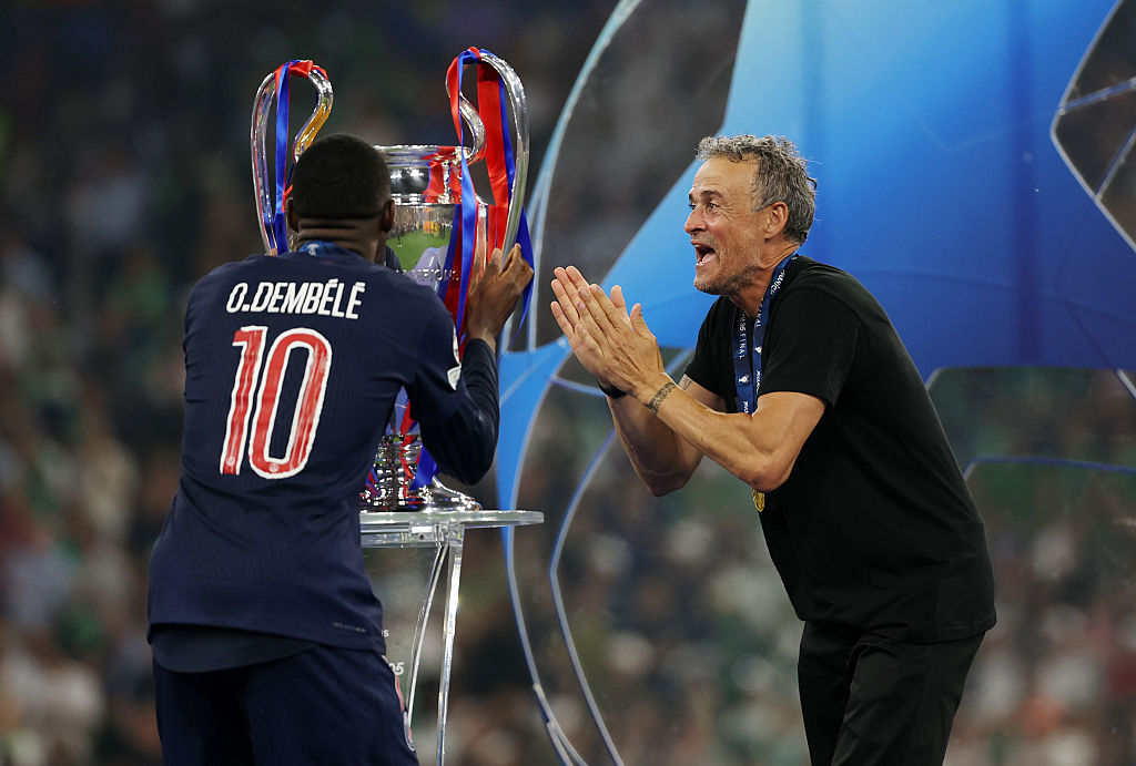 Ousmane Dembélé désigné  joueur de la saison en Ligue des champions