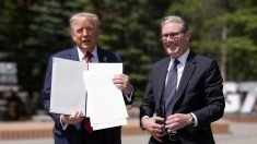 Trump vante les mérites de l’accord commercial entre les États-Unis et le Royaume-Uni signé au G7