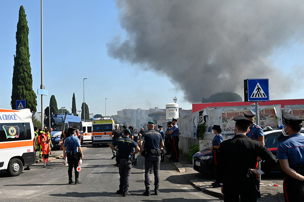 Explosion à Rome : une station-essence ravagée, une trentaine de blessés