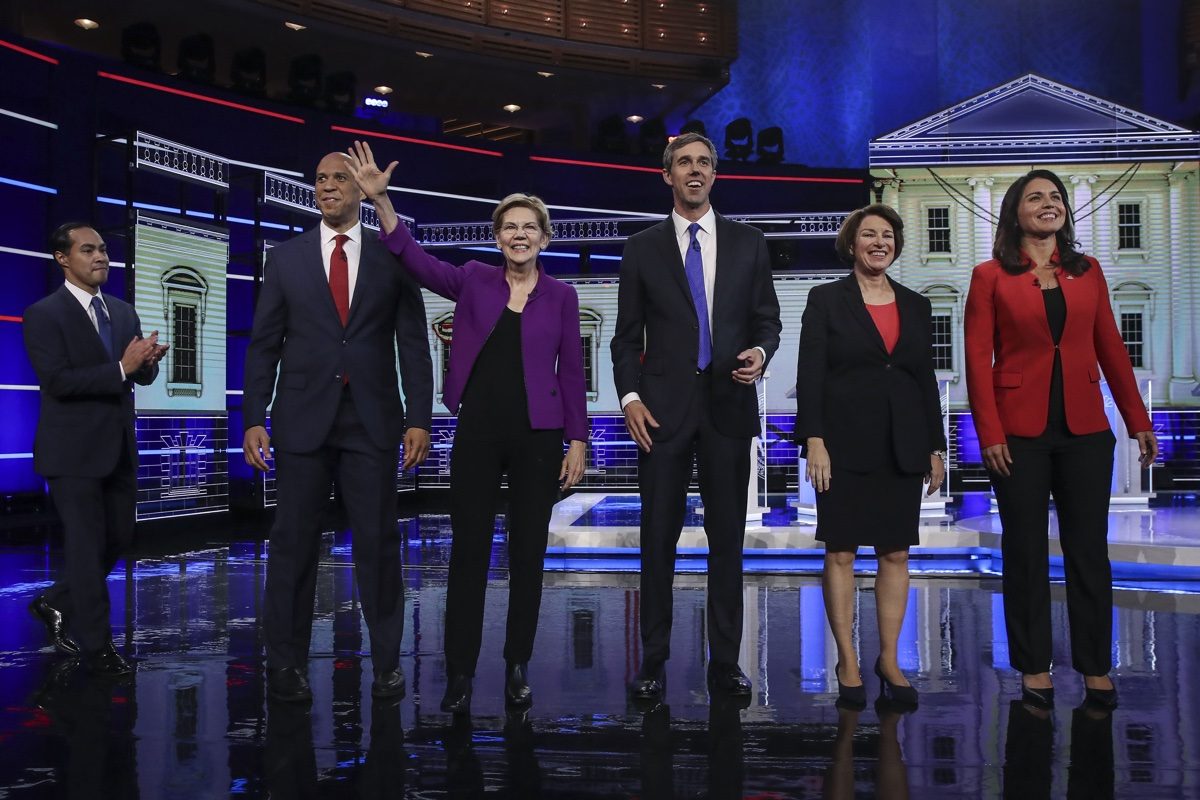 Democratic Presidential Candidates Participate In First Debate Of 2020 Election